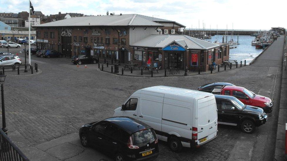 Bridlington harbour and marina