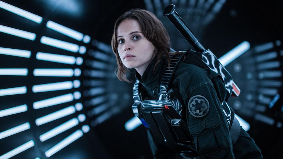 Felicity Jones in Rogue One: A Star Wars Story