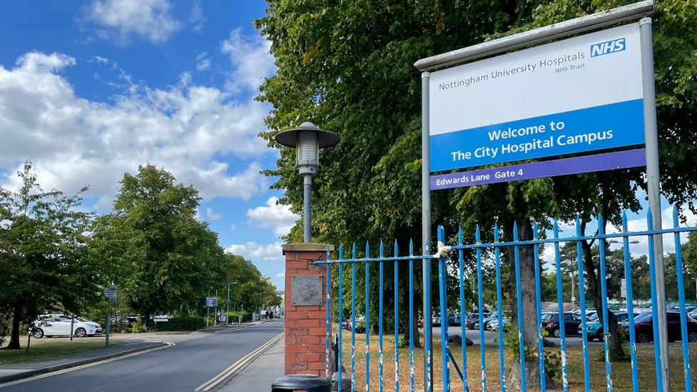 Hospital sign