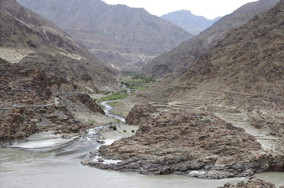 Site of Diamer-Bhasha dam