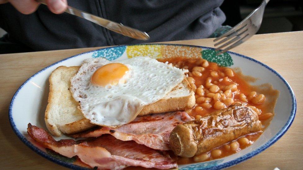 A fry up