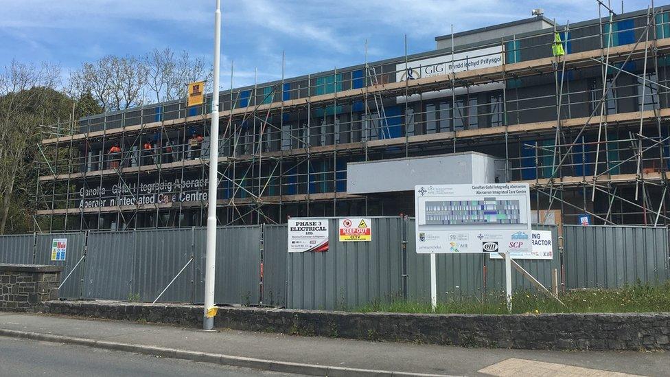 Work on Aberaeron integrated care centre