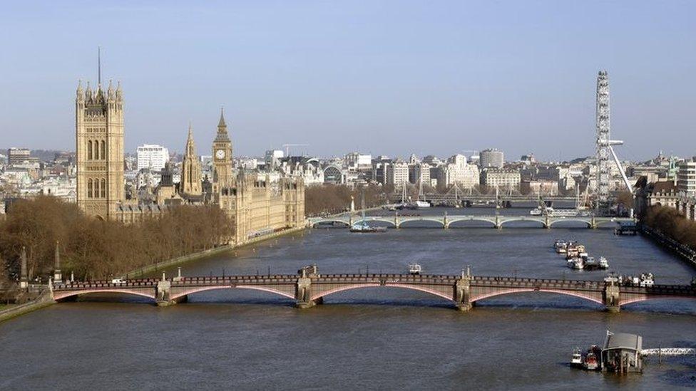 Lambeth Bridge in London