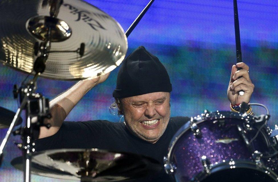 Lars Ulrich from Metallica