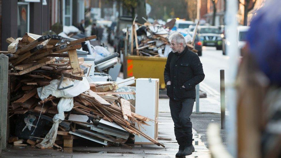 Carlisle floods clean up