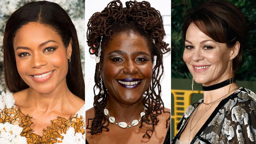 Naomie Harris (EPA), Sharon D Clarke and Helen McCrory