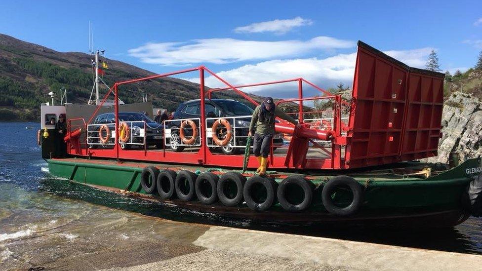 An MV Gleann a' Chaolais
