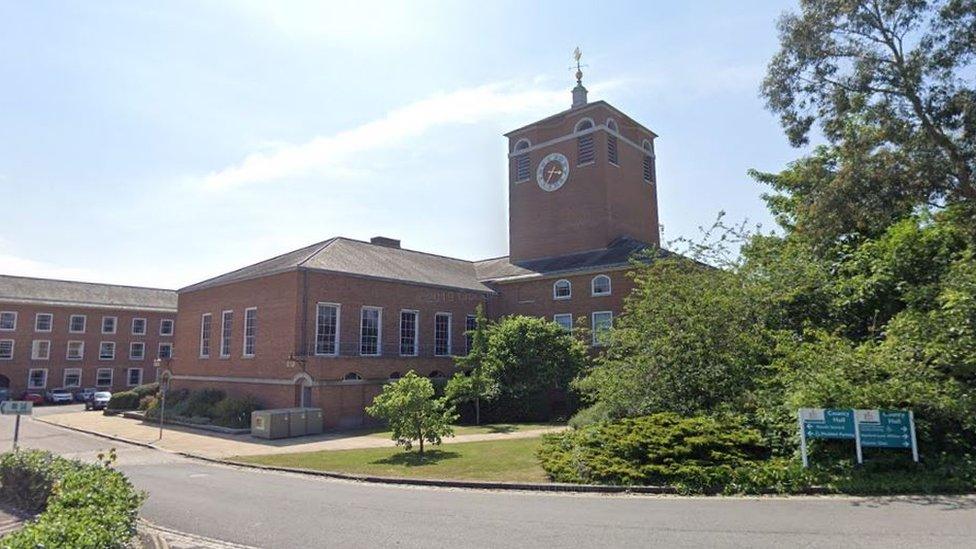 County Hall in Exeter