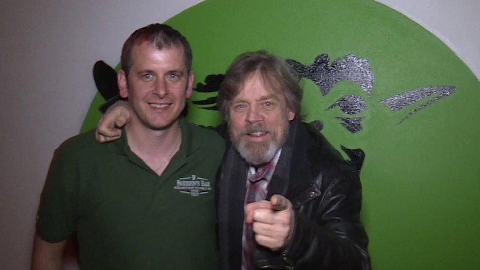 Mark Hamill at Farren's Bar