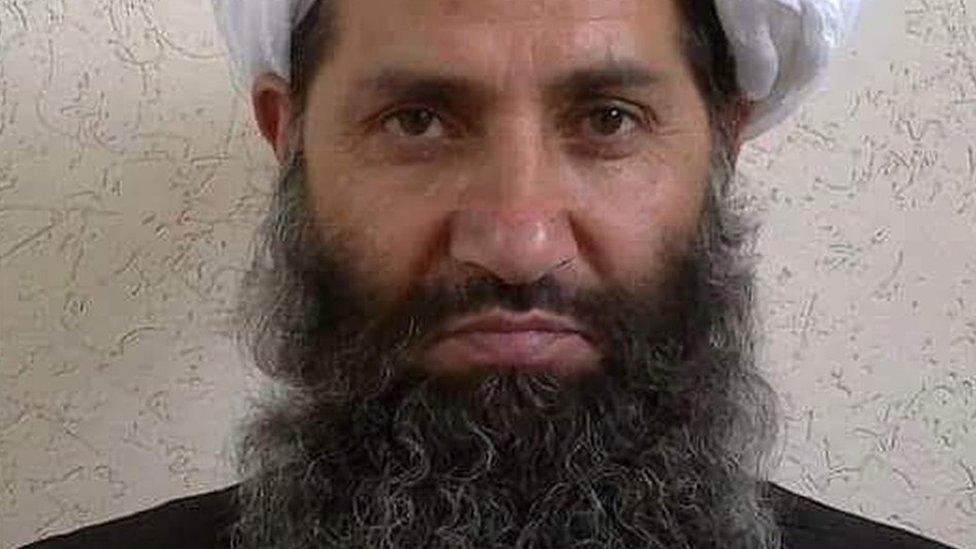 The new Taliban leader, Mullah Haibatullah Akhundzada, in an undated photo