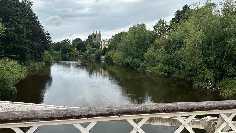 View from the bridge