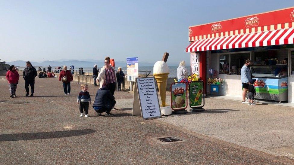 Rhyl promenade