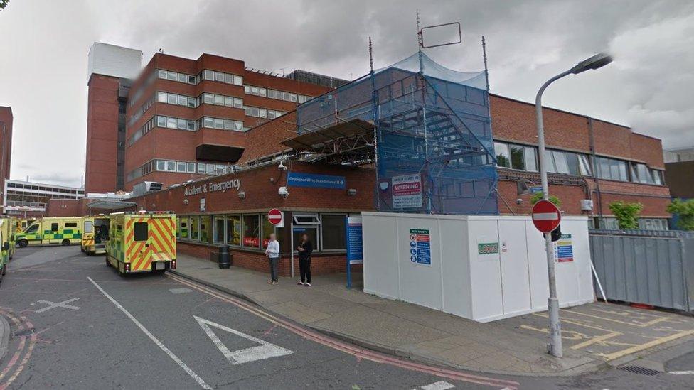 St George's hospital, Tooting, Accident and Emergency department