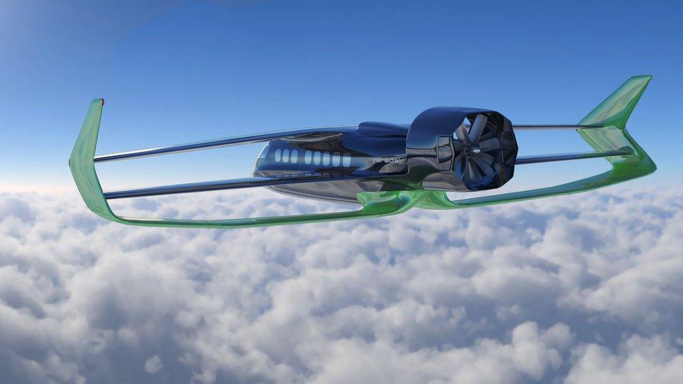 Illustration of future Faradair aircraft