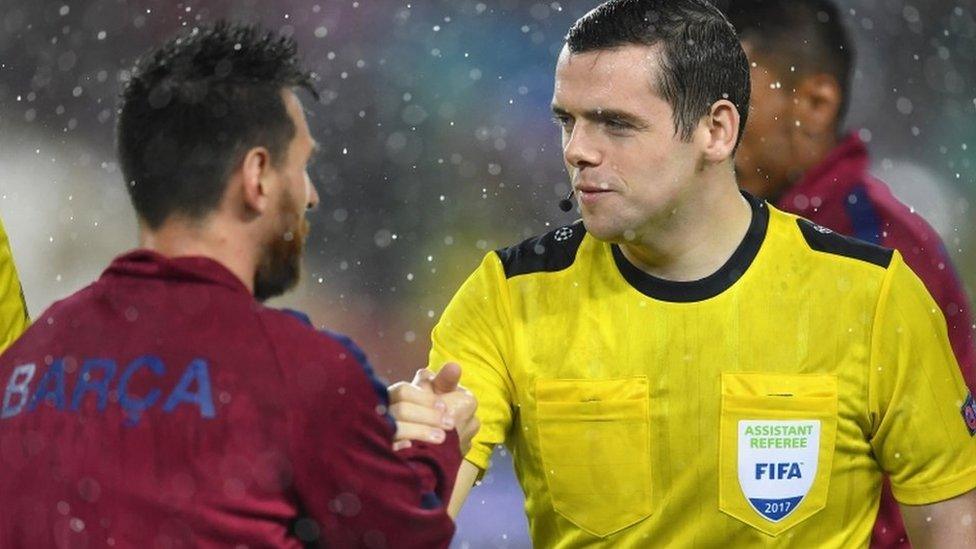 Douglas Ross and Leo Messi