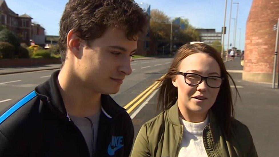 Kacper Nowakowski and Nicola Cassidy