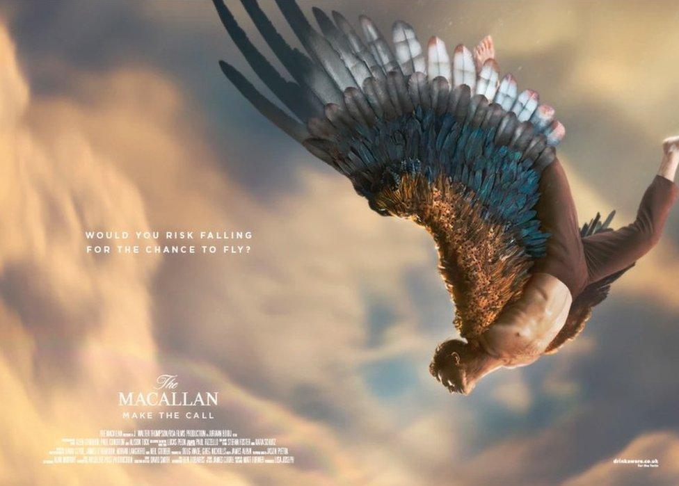 Screen shot The Macallan TV advert