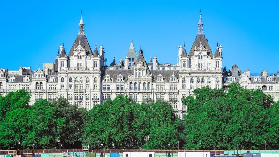 Whitehall Court, which houses the Royal Horseguards Hotel