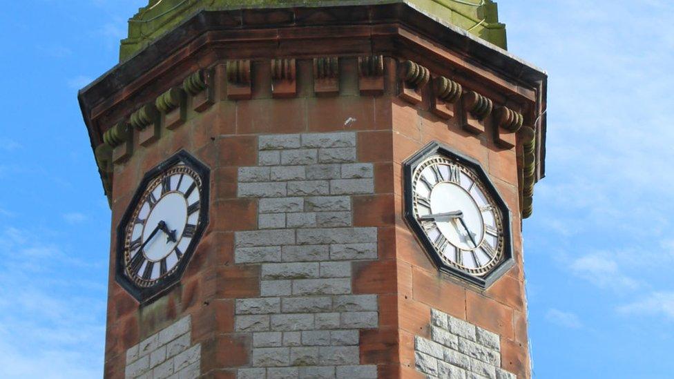 Castle Douglas clock tower