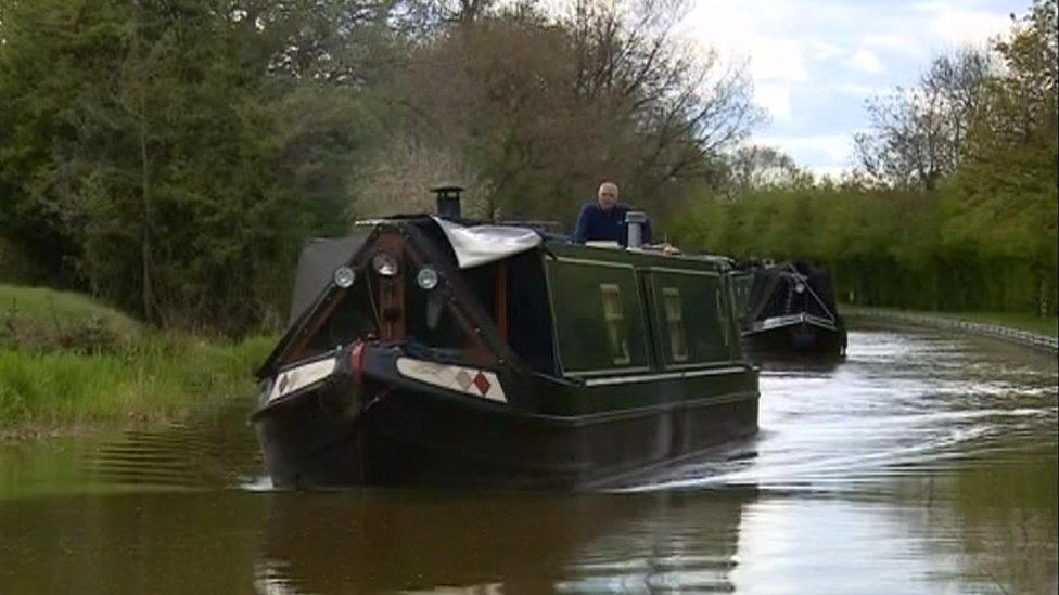 canal boat