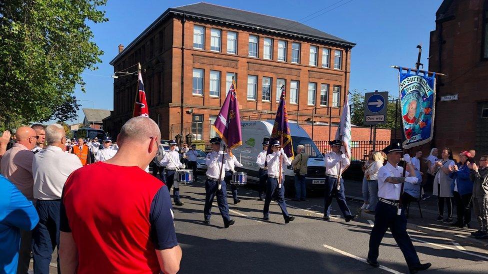 The Pride of Govan flute band