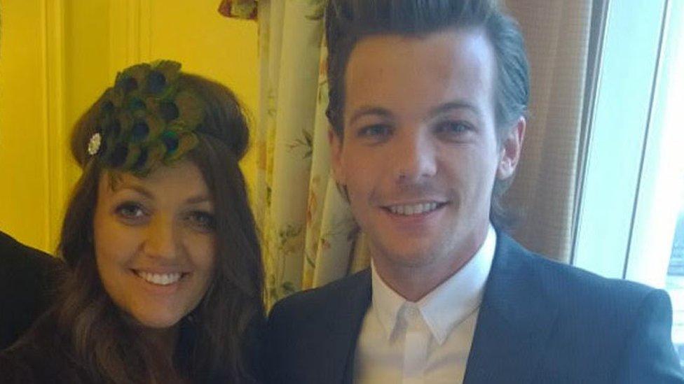 Johannah Deakin and Louis Tomlinson