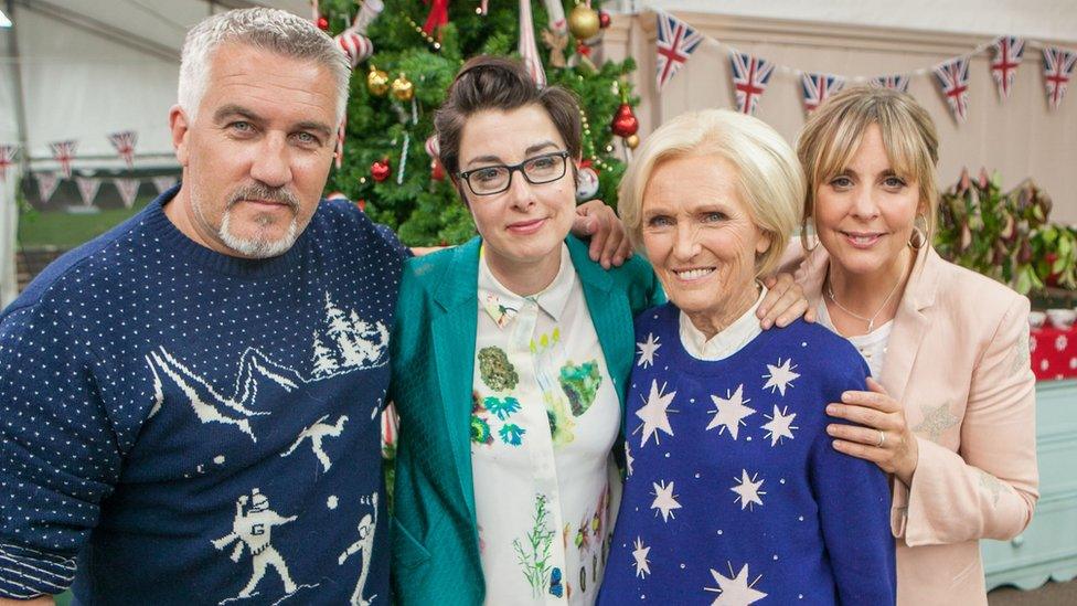 The Great British Bake Off judges