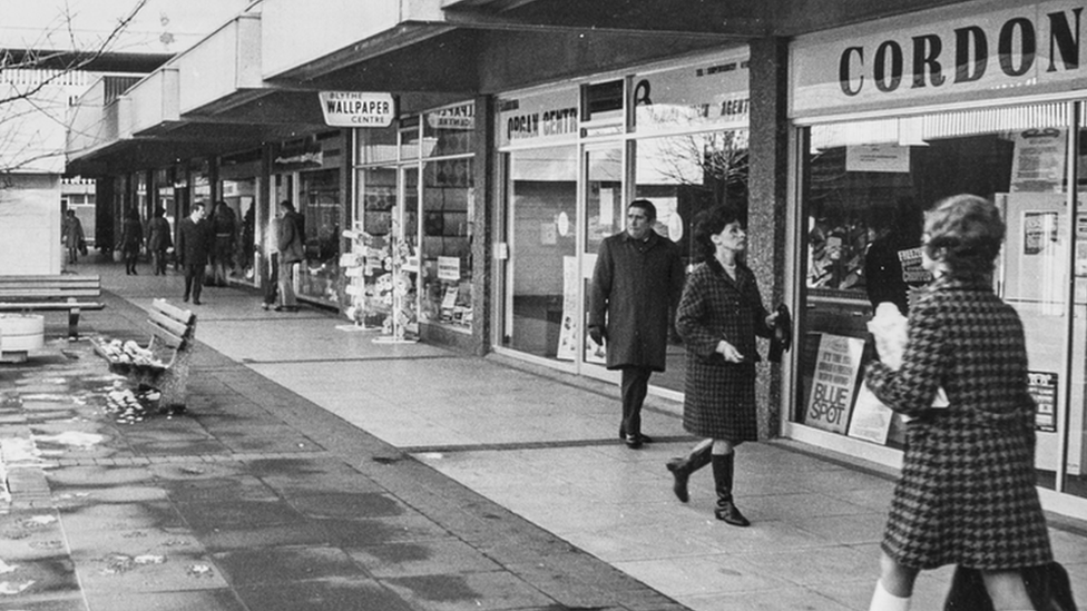 Riverside Shopping Centre in its heyday