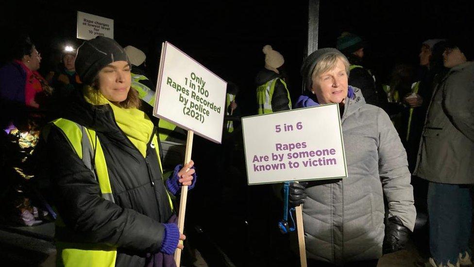 Reclaim the night march