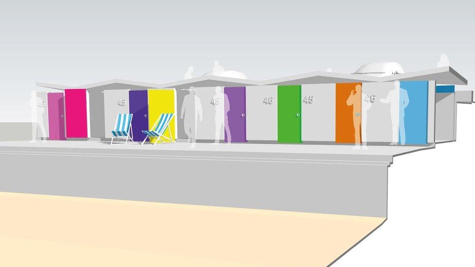 Beach hut designs