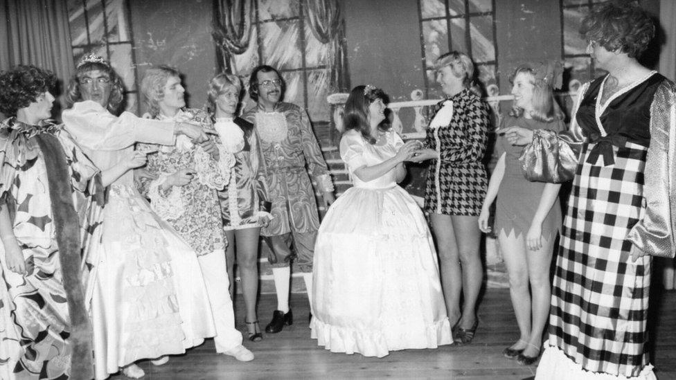 An older performance at the theatre