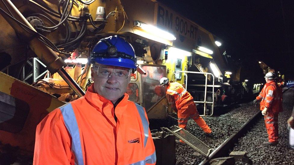 Network Rail's chief executive, Mark Carne