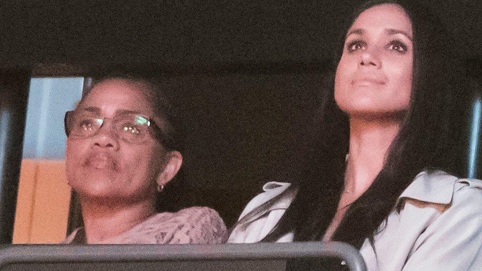 Meghan Markle and her mother, Doria Ragland