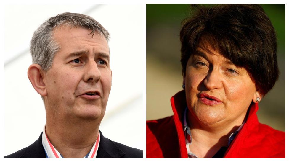 Edwin Poots and Arlene Foster