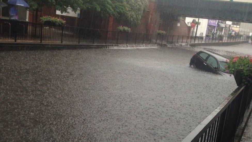 Floods in Wallington