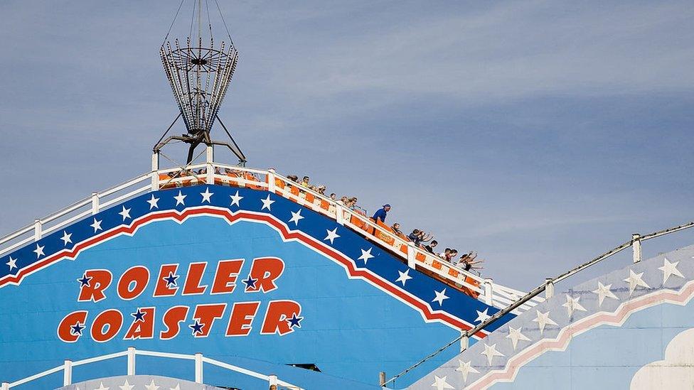 Great Yarmouth rollercoaster