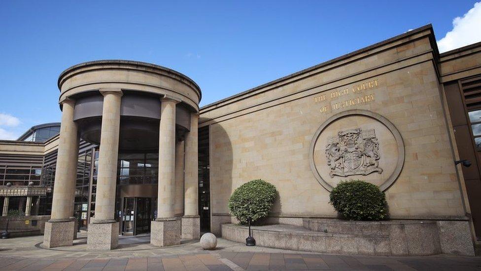 Exterior of the High Court in Glasgow