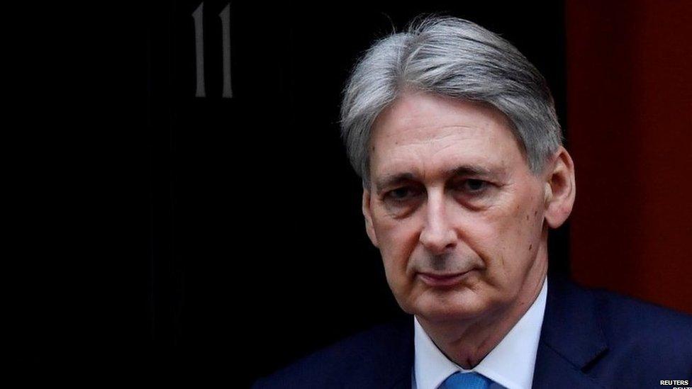 Chancellor Philip Hammond