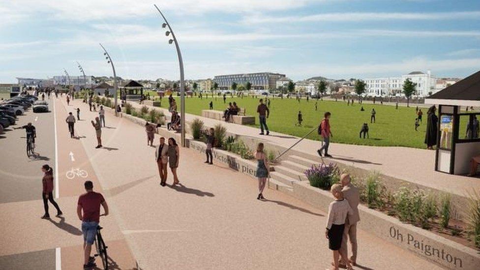 The Paignton Coastal Scheme proposed by Torbay Council