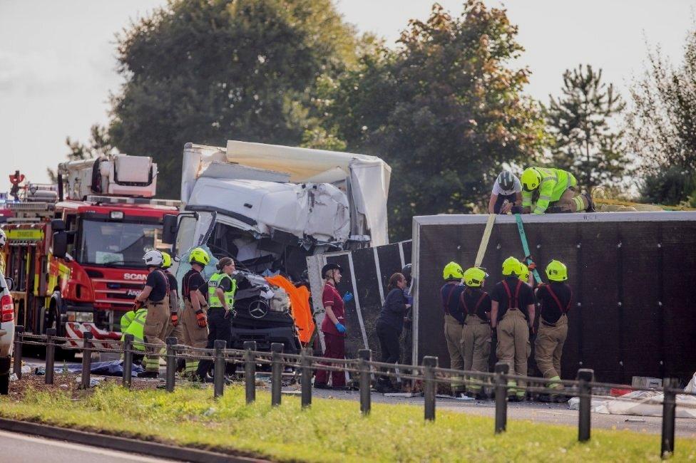 A9 crash