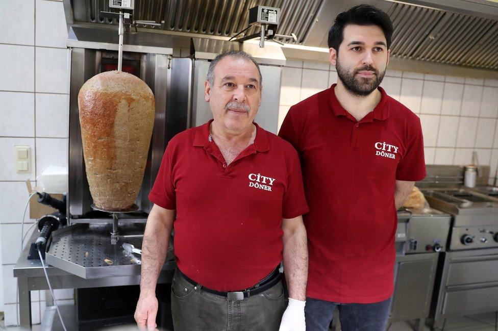 Kebab shop owner and son, 28 Nov 17