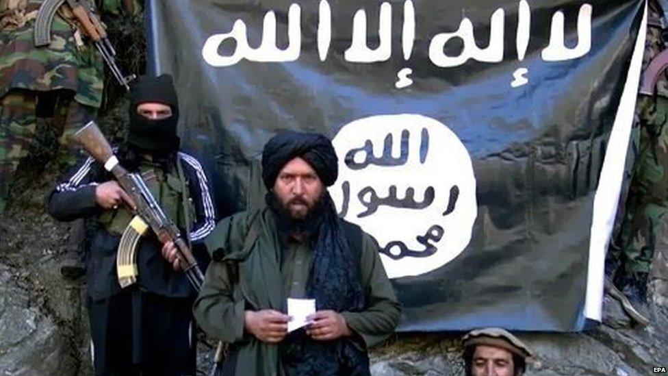 Islamic State militants in Afghanistan (11 July 2015)