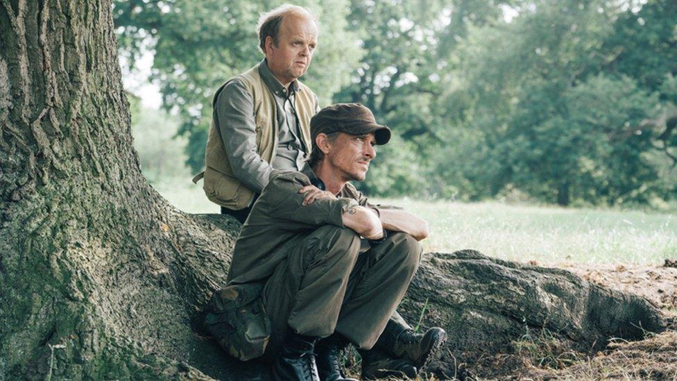 Toby Jones and Mackenzie Crook in Detectorists