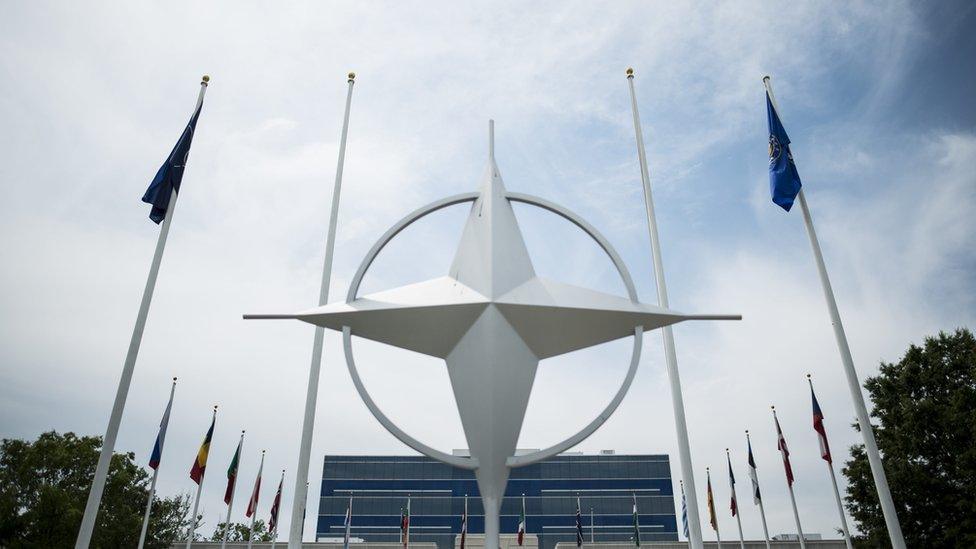 Nato's US headquarters in Norfolk, Virginia