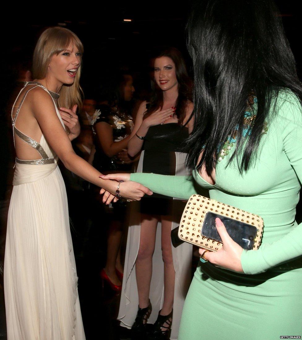 Taylor Swift and Katy Perry