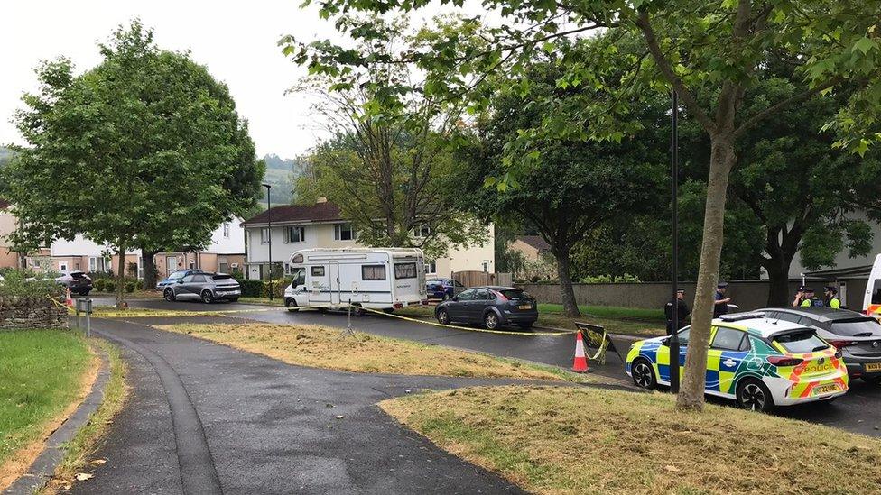 Police presence at Eastfield Avenue