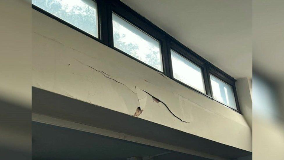 East Leicester Medical Practice, on Uppingham Road, Leicester, was flooded on 22 June