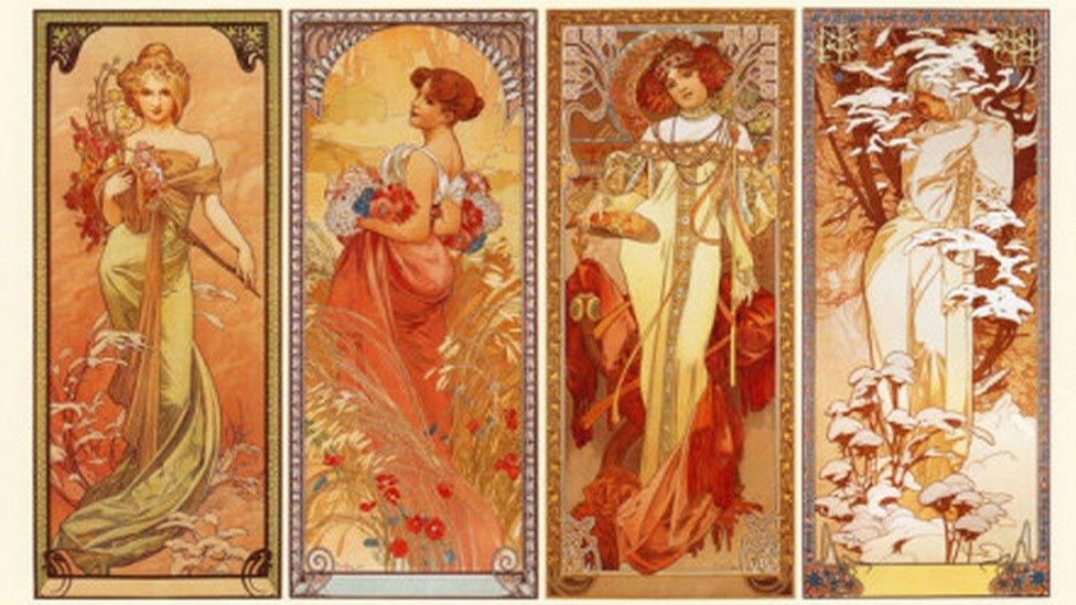 Mucha's Seasons
