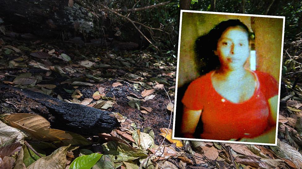 Vilma Trujillo and where she was set alight