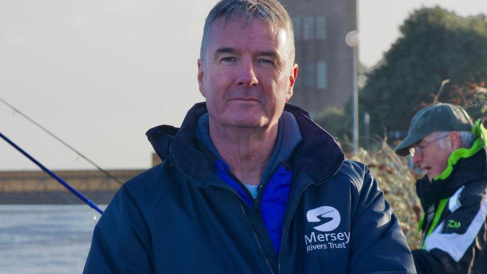 Mike Duddy, from the Mersey Rivers Trust